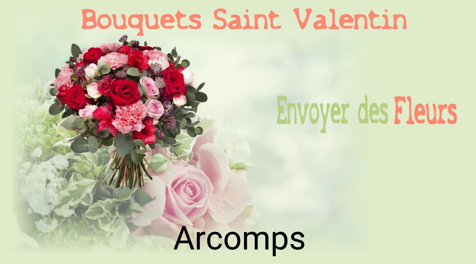 Roses de Saint-Valentin livrées à Arcomps